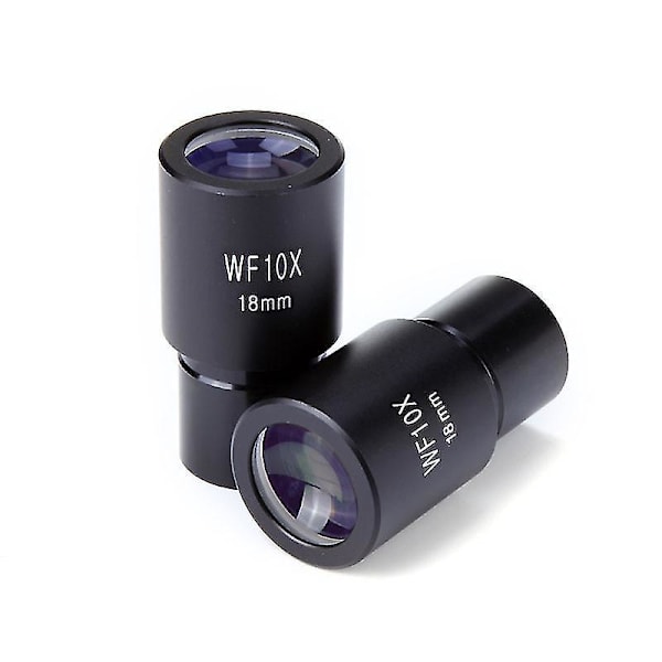 Biologisk Mikroskop Okular WF5x WF10x WF15x Linse