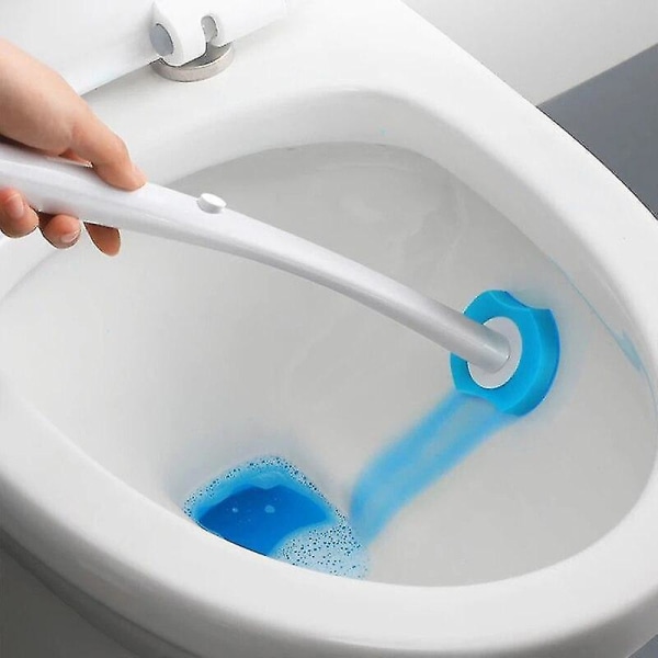 Kertakäyttöinen wc-harja kulman puhdistustyökalut kotitalouksille
