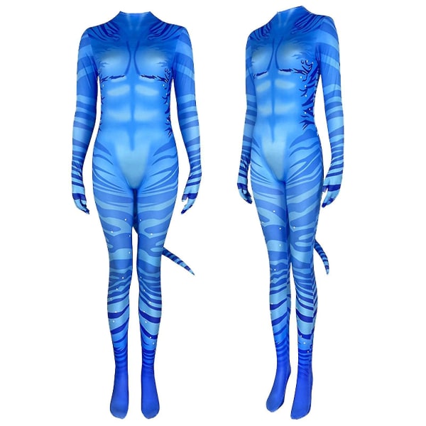 Voksen Anime Kostume Neytiri Kostume Kvinder Jumpsuit M Female