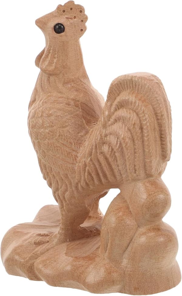 Kyllingpynt Elegant Dyrestatue Håndverk Dekor Liten Dyrepynt Kyllingdekor