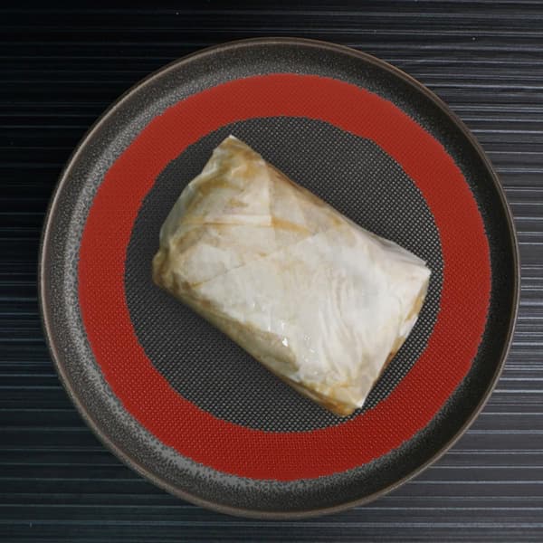 2 stk gjenbrukbare silikonmatter med glatt overflate for baking og damping av dumplings og dim sum