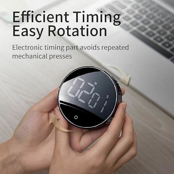Magnetisk Digital Timer - Manuel Nedtælling Køkken Timer