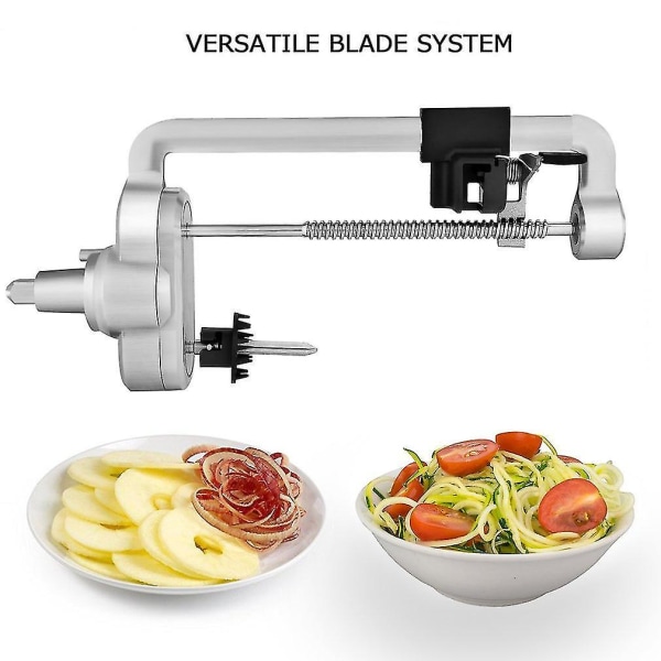 Alsidigt Blade System Stand Mixer Spiralizer Peel Core Skive