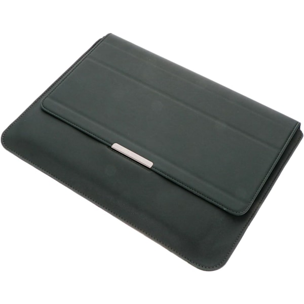 1 st Laptopfäste Ärm 13-tums Laptopfodral Pu Läderfodral Förvaringsfodral