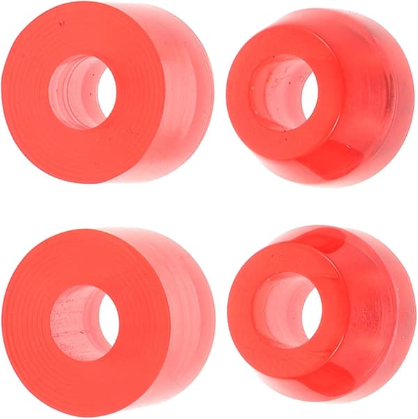 4 stk. PU-gummibøssinger for firehjuls skateboard og longboard