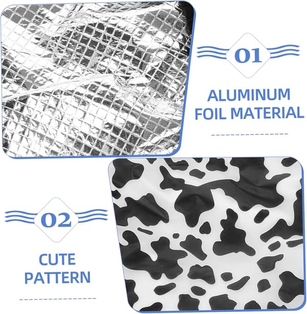 Hårbadsmössa Duschmössa Värmeskydd Aluminiumfolie Mössa Unisex Sovmössa för Långt Hår