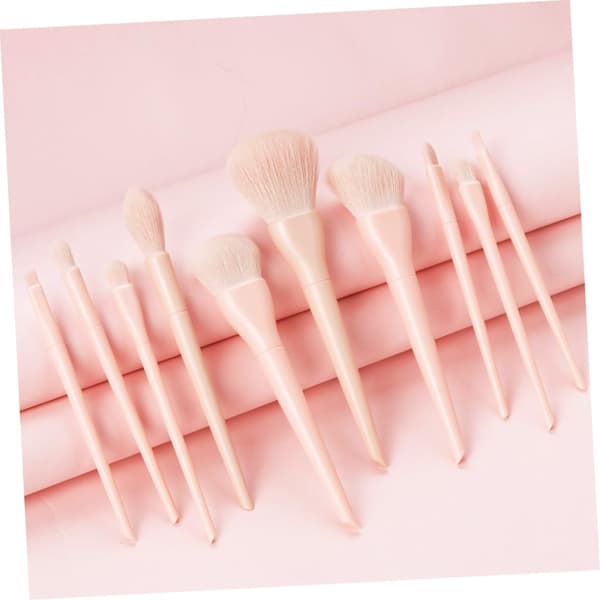 10 stk. makeupsæt til kvinder, komplet makeupsæt, foundationpudderbørste til kosmetik