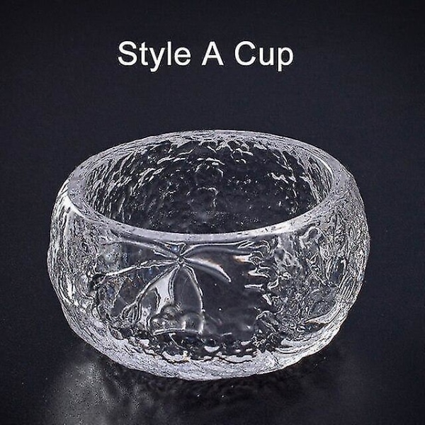 High Temp Resistant Glass Japanese Kung Fu Handmade Tea Cup