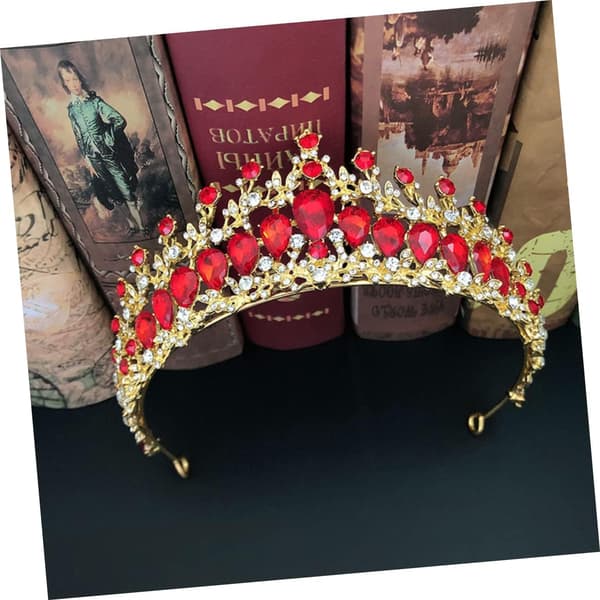 Brilliant brudekrone Rhinestone bryllupshodeplagg hodeplagg for kvinner Fantastisk hårtilbehør
