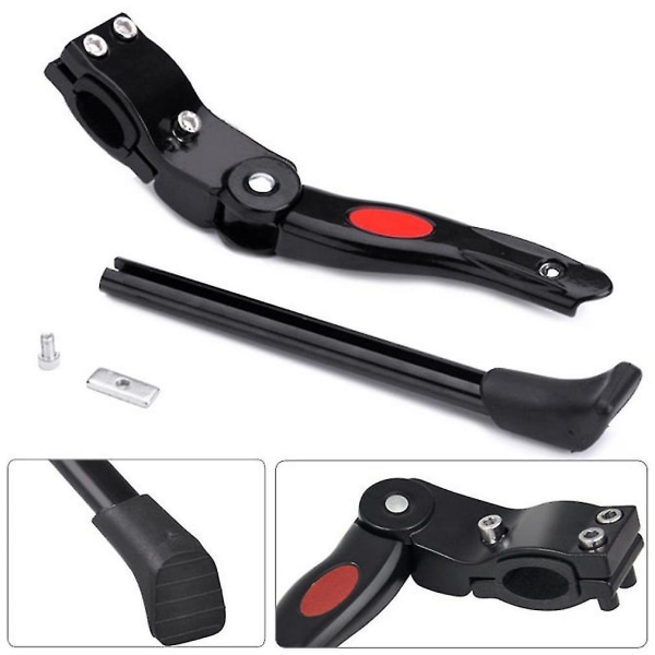 Robust MTB Cykel Justerbar Sidebagestøtte