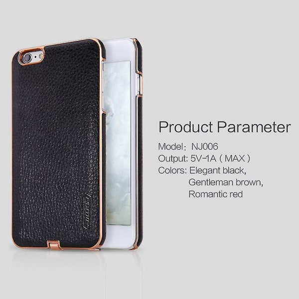 Magneettinen Autonpidike Langaton Kotelo iPhone 6 6s 6 Plus