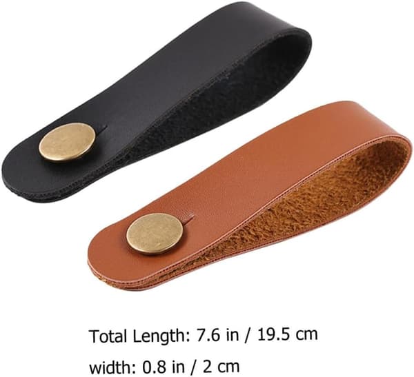 2 stk Gitarhode Reim Mikrofiber Feste Gitarhals Reim Solid Slitesterk Sikker Adapter for Musikere