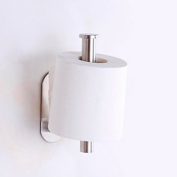 Køkkenrullepapir Væghængt Toiletpapirholder Sølv