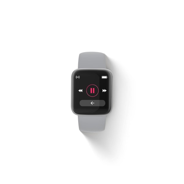 Armbåndsklokke Ny Universal Y68 Step Counting Bluetooth Gift 1.44 Gray