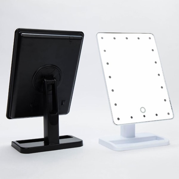 Beauty Cosmetic Illuminated Desktop Stand Mirror 20 LED Light