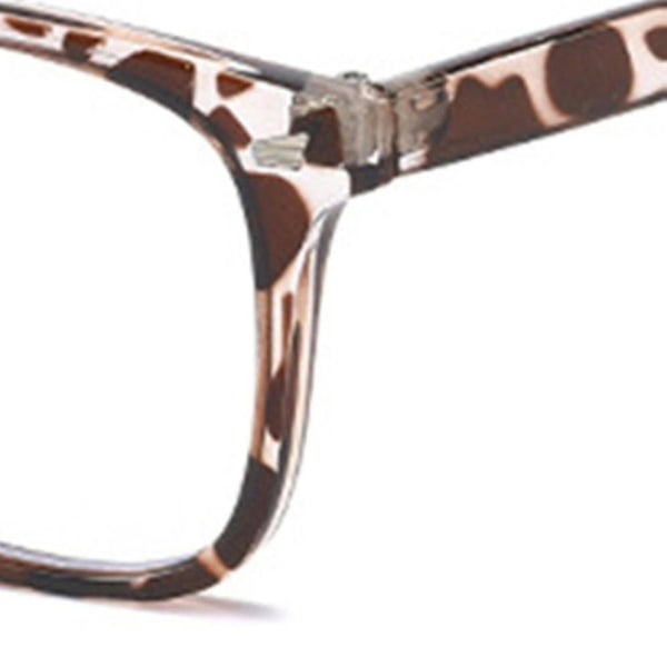 Retro flatt speil mannlige og kvinnelige anti-blå briller Universal Rice Nail Frame