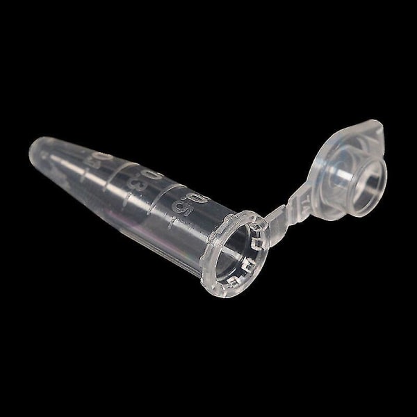 1000 stk. Mikro Plastprøveglas Centrifugeglas