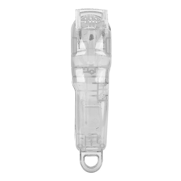 Hårklipparöverdrag Fram Bak Trimmer Lock Barber Hårklippare Fodral Ersättningsverktyg (transparent)