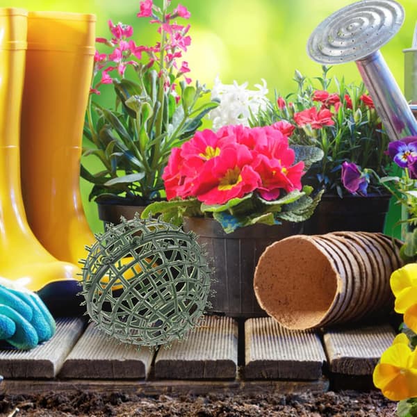 4 stk. planteramme dekorativ topiary-bur 6 tommer plast stabil ytelse kreativ stil