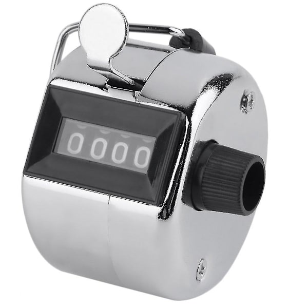 Håndholdt Tæller 4 Cifre Golf Clicker Ny