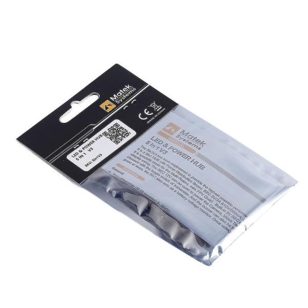 Matek 5 i 1 PDB V3 LED Power Hub Dobbelt BEC 5V/12V