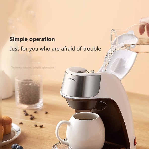 Konka Enkelt-Server Kaffemaskine Termisk Dryp Maskine