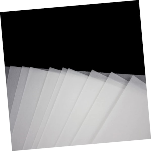100 stk A4 Teknisk Tegnepapir Kalkerpapir Ruller Pergamentpapir