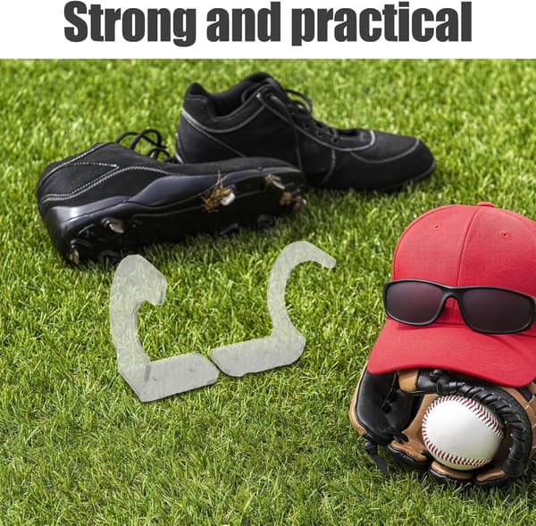 2 paria baseball- ja softball-mailan seinätelinettä golfmailan pidikkeellä