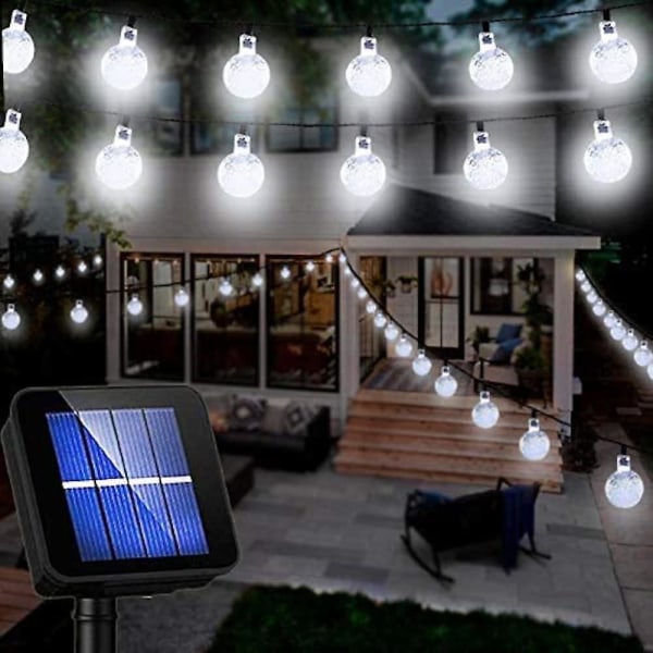 Solar Globe String Lights Udendørs 10m 50leds Bryllupsdekoration