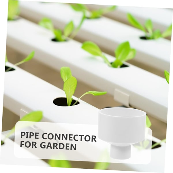Vandrørsamlingsstykker PVC-adaptere til hydroponiske systemer, robuste og stilfulde