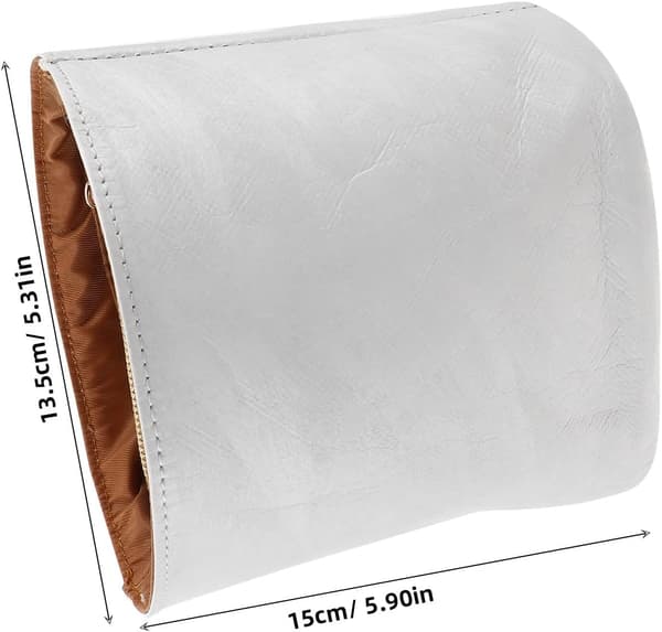 Mini Handväska Liner Hinkväska Insats Organizer Handväska Förvaring Organizer Innerfoder Flerficksdesign