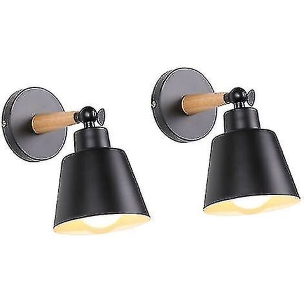 Magic 2-pakks Moderne Vegglampe Innendørs Bur I Metall E27 Taklampe I Metall Design Macaron
