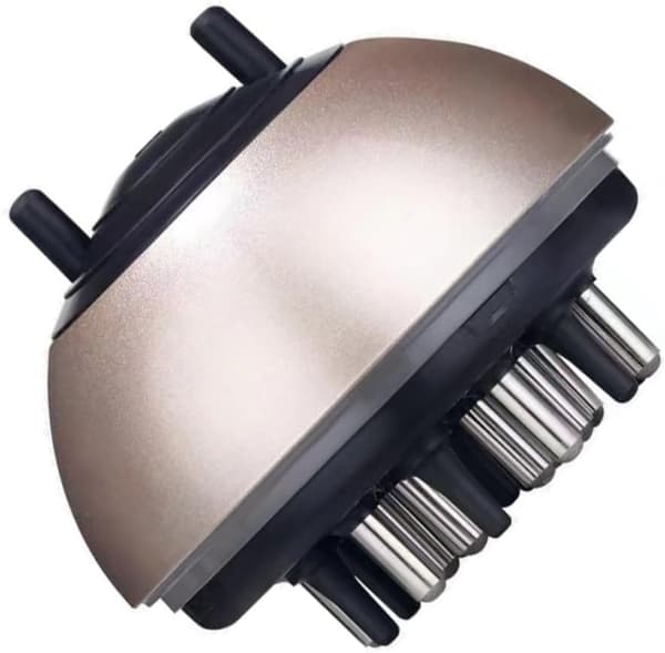 Hodebunnsapplikatorkam Rullemassasjeflaske Mini Elastisk Tannserumapplikator