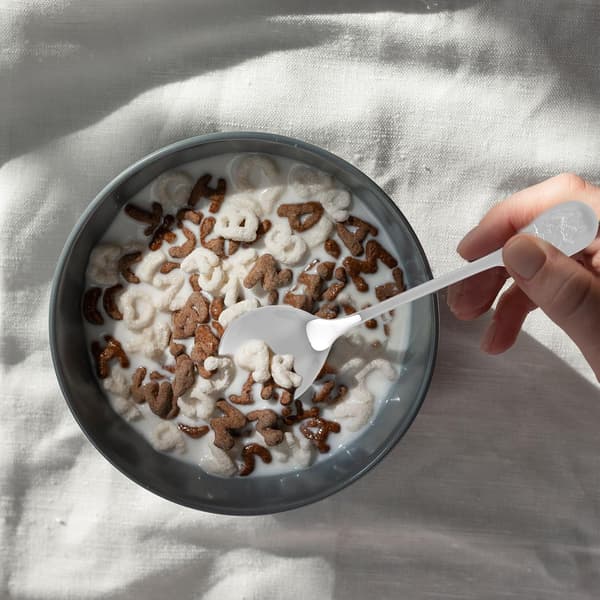 Dessertskefulde Suppe Serveringsskeer Rustfrit Stål 2 Stk med Tigerdesign Sølvbestik