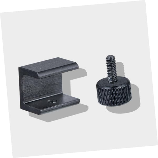 8 stk. justerbare glasholdere til 3D-printer, U-formede clips af aluminiumslegering holder fast