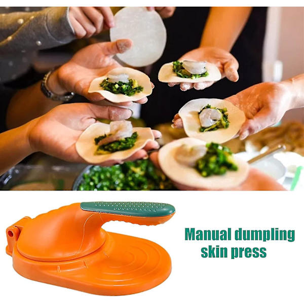 Mini Manuel Tortilla Presse Makertortilla Presse Dumpling Maker Værktøj Manuel Dumpling Pressing Værktøj Dumpling Wrapper Fremstillingsform Køkken Gadget Tilbehør