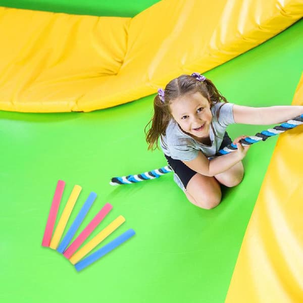 6 stk. trampolin stangskumovertræk 40 cm bløde skumærmer beskyttende polstring