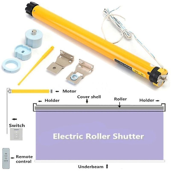 Smarthome Elektriske Gardiner 12v App Motoriserte Rullgardiner