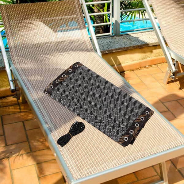 Erstatningsstoff til terrassestol med pustende stoffmateriale og solid design