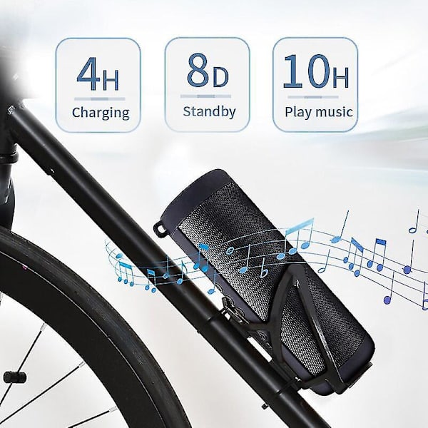 T2 Bluetooth-högtalare Bärbar Utomhus Trådlös Vattentät