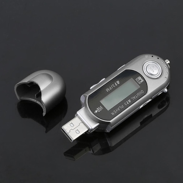 Mini USB 2.0 -muistitikku LCD-näytöllä ja MP3-musiikkisoittimella