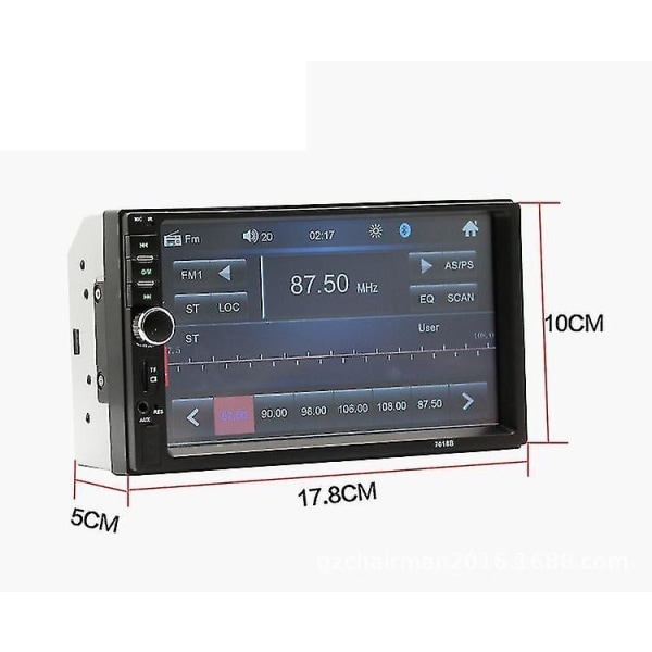 Swm-8012g Bil-Dvd 7-tums skärm GPS-navigering