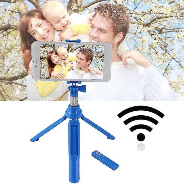 Mini stativ Bluetooth Selfie Stick Monopod for telefon