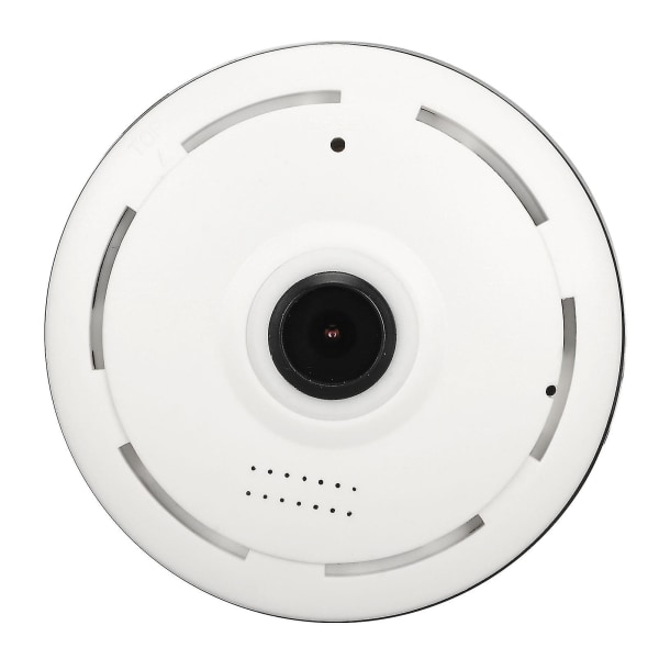 Fisheye 360 Graders Panoramaramera Ac110240v Wifi Trådlös Kamera Nattseende Rörelsedetektering Tvåvägsljudkamera Eu-kontakt