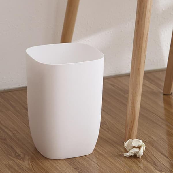 Søppelbøtte Søppelkasse 12l Plast Solid Slitesterk Bunn Moderne Design
