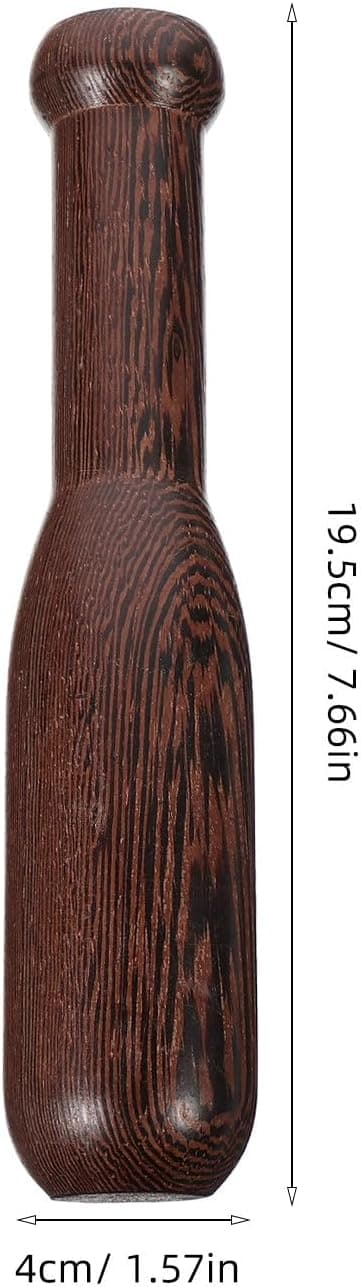 Trestøter 19,5 cm Kyllingvinge Tre Manuell Krydderkvernstang