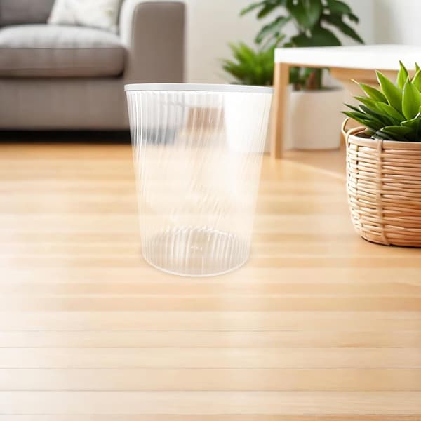 Søppelbøtte med enkelt vedlikehold og plassbesparende design, laget av solid PP-materiale