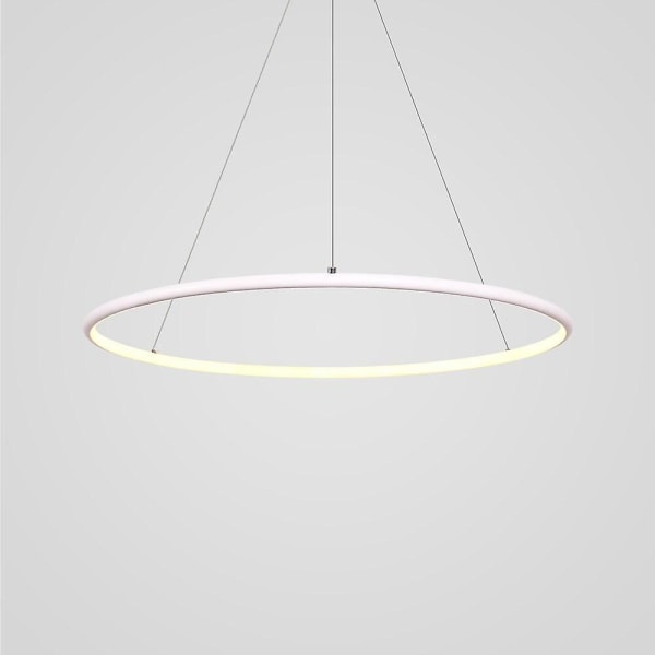 1-lyset Led Cirkelformet Lysekrone Ambient Lys Malet Overflader
