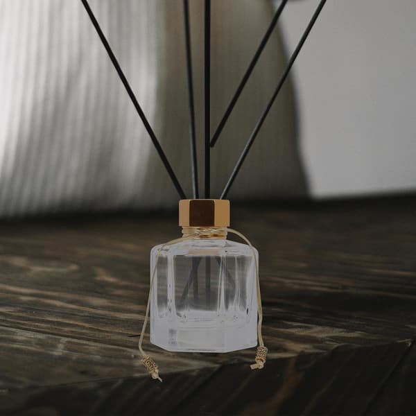 2 st doftflaska i glas aromaterapibehållare med diffusorflaskfunktion