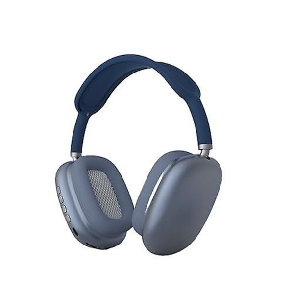 P9 Bluetooth-kuulokkeet Mobiilipuhelimelle Langattomat Päässä Käytettävät Bluetooth-kuulokkeet blue